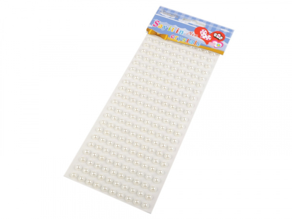 Samolepicí květy na lepicím proužku Ø8 mm