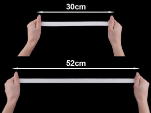 Pruženka hladká šíře 20 mm