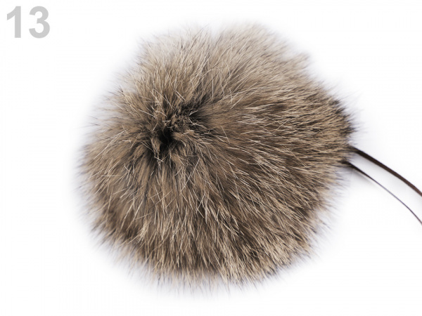 Bambule z králičí kožešiny