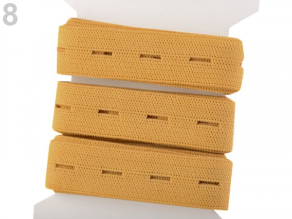 Dírková pruženka šíře 15 mm