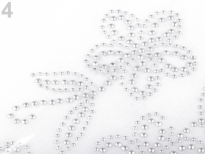 Nažehlovací aplikace s kovovým hot fixem