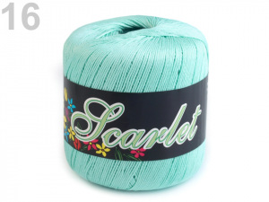 Bavlněná pletací příze Scarlet 100 g
