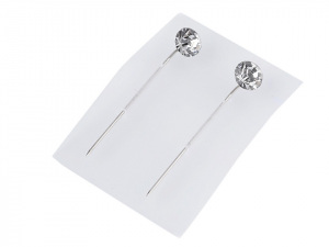 Ozdobný špendlík s broušeným kamínkem