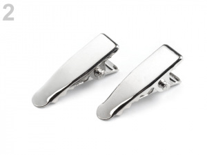 Spona do vlasů se zoubky 25 mm