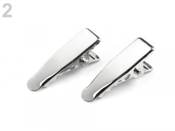 Spona do vlasů se zoubky 25 mm