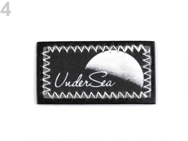 Nažehlovačka dvojitá, prošitá