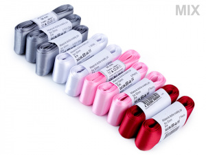 Atlasová stuha svazky po 5 m šíře 30 mm POL