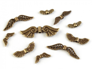 Ozdobný díl křídla mix velikostí