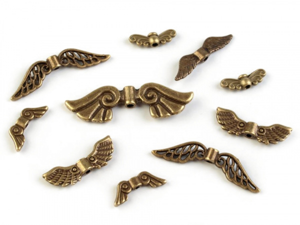 Ozdobný díl křídla mix velikostí
