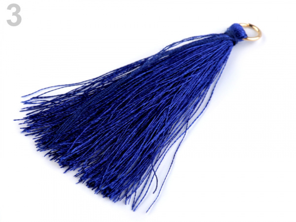 Střapec s očkem délka 40-55 mm