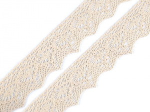 Krajka paličkovaná šíře 46 mm