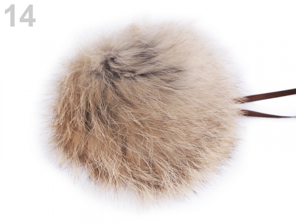 Bambule z králičí kožešiny