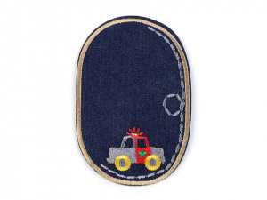 Nažehlovačka / záplata riflová auto