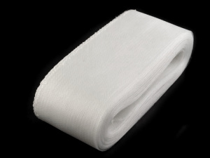 Modistická krinolína na vyztužení šatů a výrobu fascinátorů šíře 12 cm