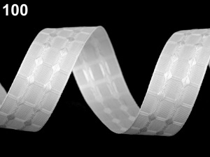 Stuha se vzorem šíře 25 mm