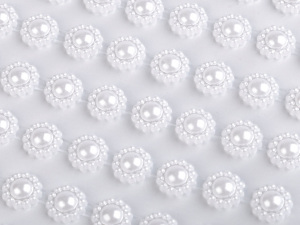 Samolepicí květy na lepicím proužku Ø8 mm