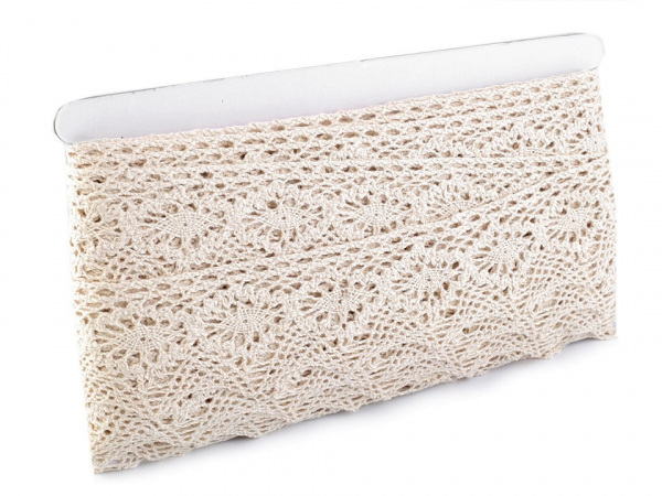 Krajka paličkovaná šíře 46 mm