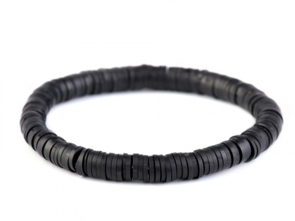 Pružný náramek z fimo kroužků