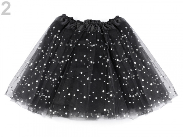 Karnevalová sukýnka s flitry