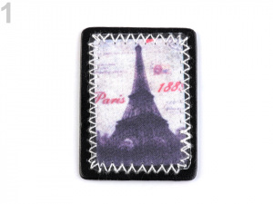 Nažehlovačka dvojitá, prošitá