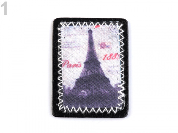 Nažehlovačka dvojitá, prošitá