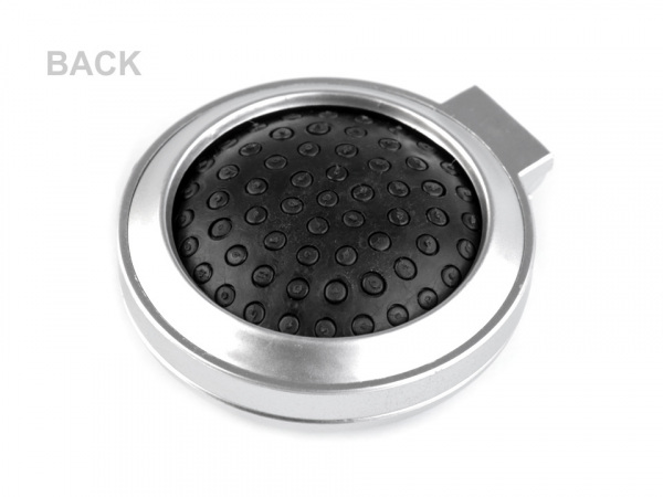 Skládací kartáč na vlasy se zrcátkem Ø6,5 cm