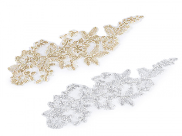 Aplikace / vsadka k dozdobení 10x31,5 cm