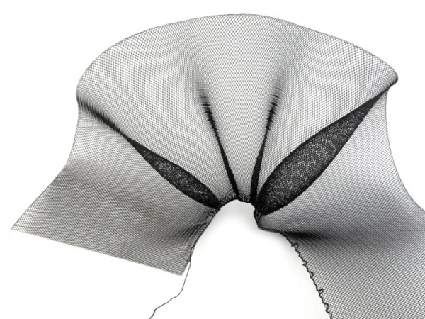 Modistická krinolína na vyztužení šatů a výrobu fascinátorů šíře 12 cm