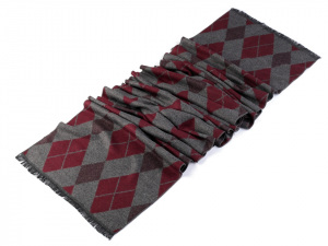 Pánská šála 30x180 cm