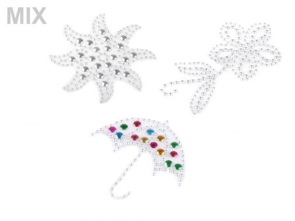 Nažehlovací aplikace s kovovým hot fixem