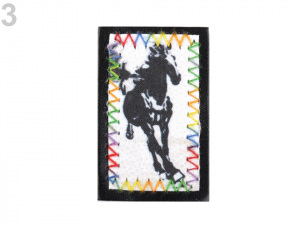 Nažehlovačka dvojitá, prošitá