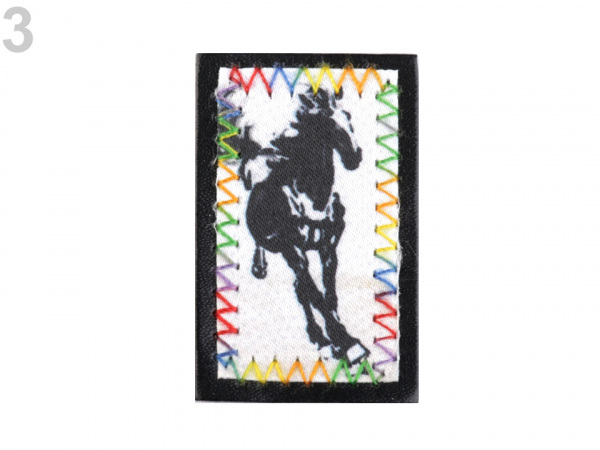 Nažehlovačka dvojitá, prošitá