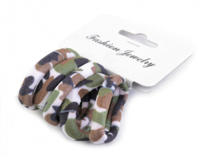 Gumičky do vlasů Army