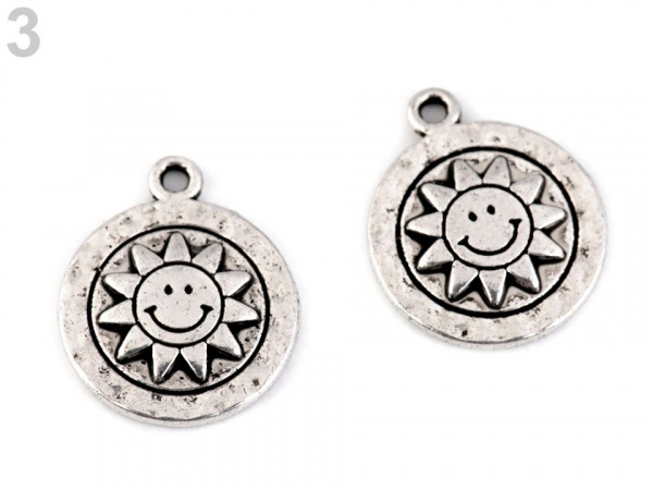 Přívěsek slon, anděl, sluníčko, srdce