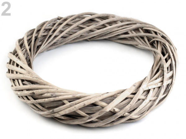 Proutěný věnec Ø34 cm