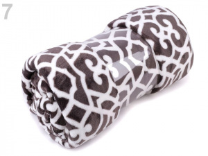 Velká deka / přehoz fleece 200x230 cm