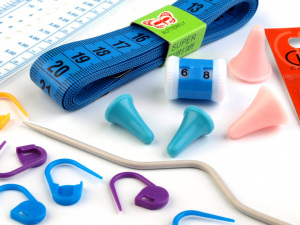 Sada pomůcek na pletení