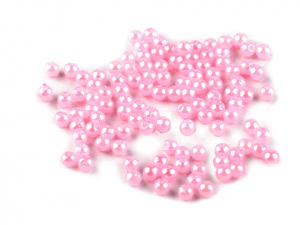 Plastové voskové korálky / perly Glance Ø4 mm