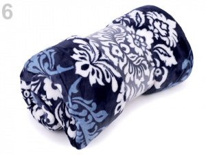 Velká deka / přehoz fleece 200x230 cm