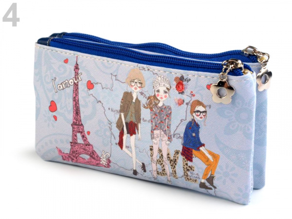 Dvojité pouzdro / dokladovka 9x18 cm