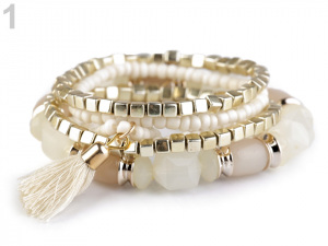 Sada náramků s korálky