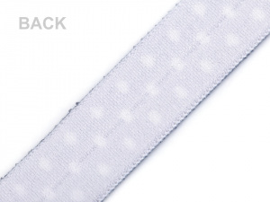 Lemovací pruženka půlená s puntíky šíře 20 mm