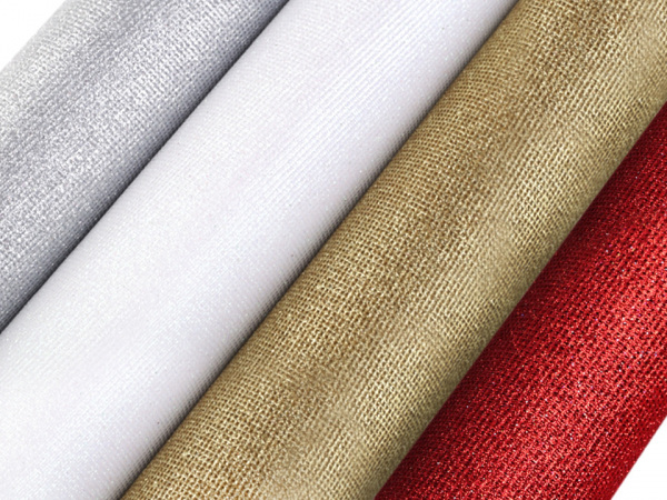 Dekorační síťka s lurexem šíře 48 cm