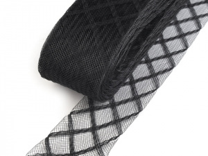 Modistická krinolína na vyztužení šatů a výrobu fascinátorů šíře 4,5 cm