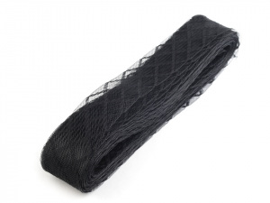 Modistická krinolína na vyztužení šatů a výrobu fascinátorů šíře 4,5 cm