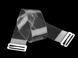 Podprsenkové zadní zapínání transparentní