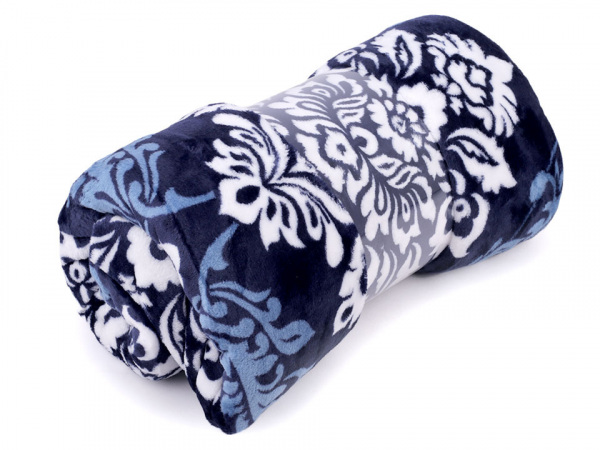 Velká deka / přehoz fleece 200x230 cm