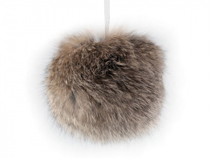 Bambule z králičí kožešiny