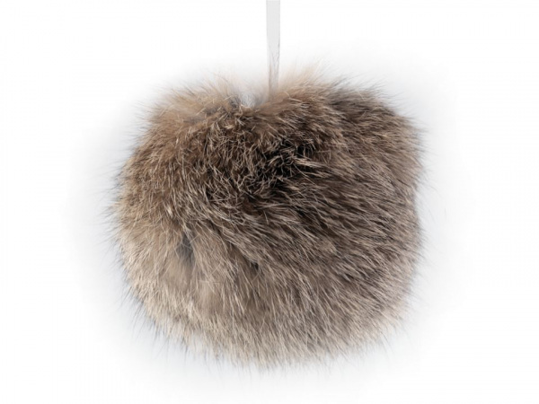 Bambule z králičí kožešiny