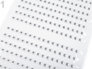 Kovové nažehlovací kamínky hot fix na přenášecí fólii